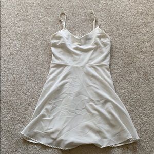White forever 21 skater dress